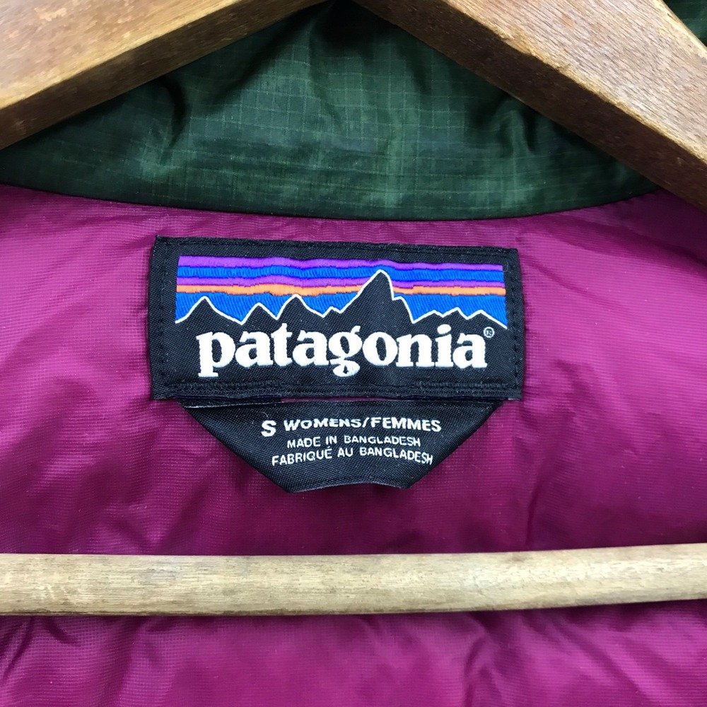 Patagonia Down Sweater Womens Medium Green Insulated Lightweight Puffer Jacket - Picture 11 of 16